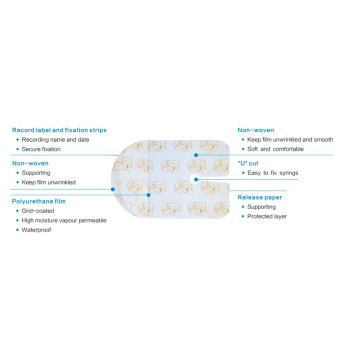 Wasserdichter IV transparenter Filmverband